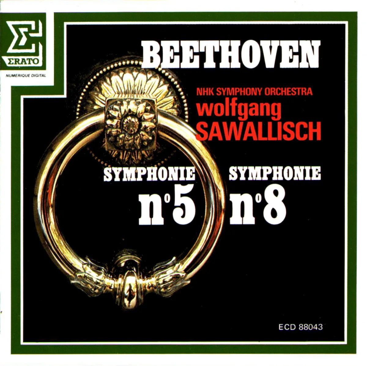 Symphonies Nos. 5, 8 cover