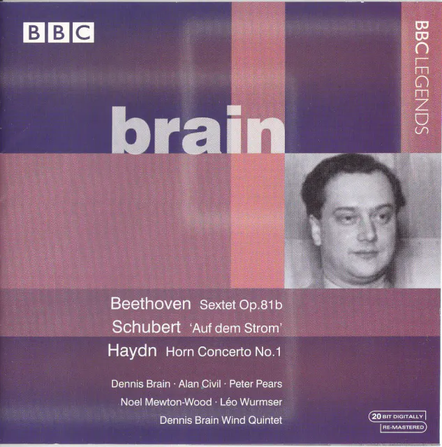 Beethoven: Sextet, op. 81b / Schubert: “Auf dem Strom” / Haydn: Horn Concerto no. 1 封面