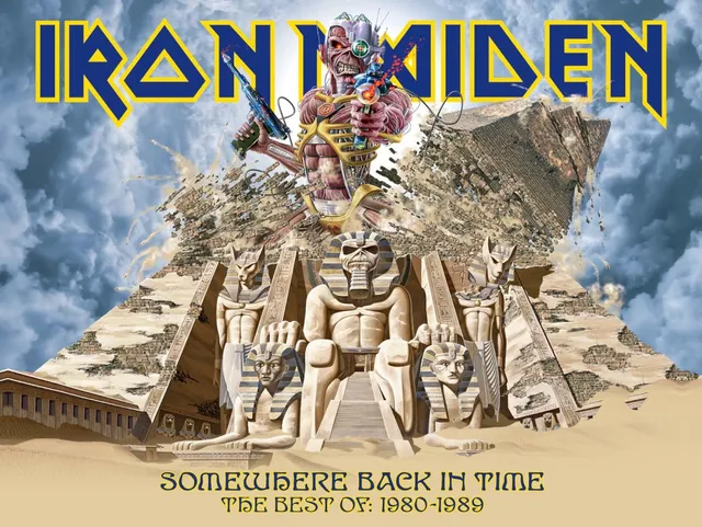 Somewhere Back in Time: The Best of 1980–1989 封面