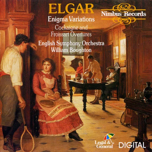 Enigma Variations / Cockaigne and Froissart Overtures cover