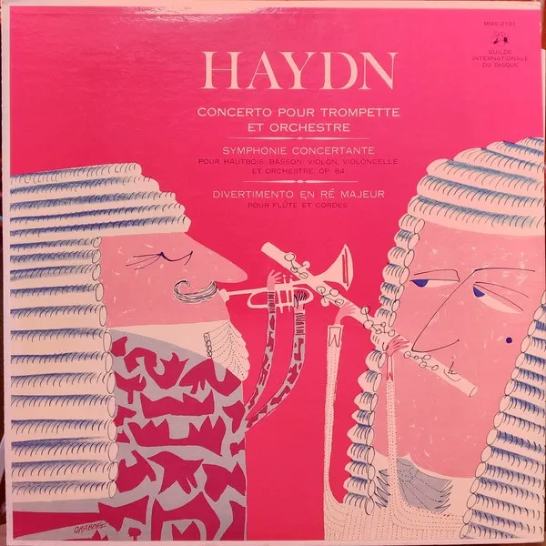 Concerto pour trompette et orchestre / Symphonie concertante pour hautbois, basson, violon, violoncelle et orchestre, Op. 84 / Divertimento en ré majeur pour flûte et cordes cover