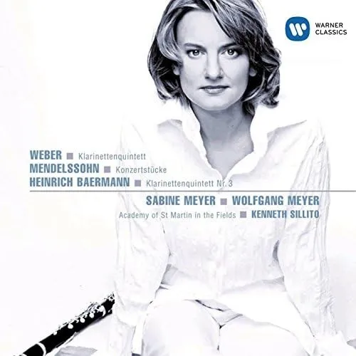 Weber: Klarinettenquintett / Mendelssohn: Konzertstücke / Baermann: Klarinettenquintett Nr. 3 封面