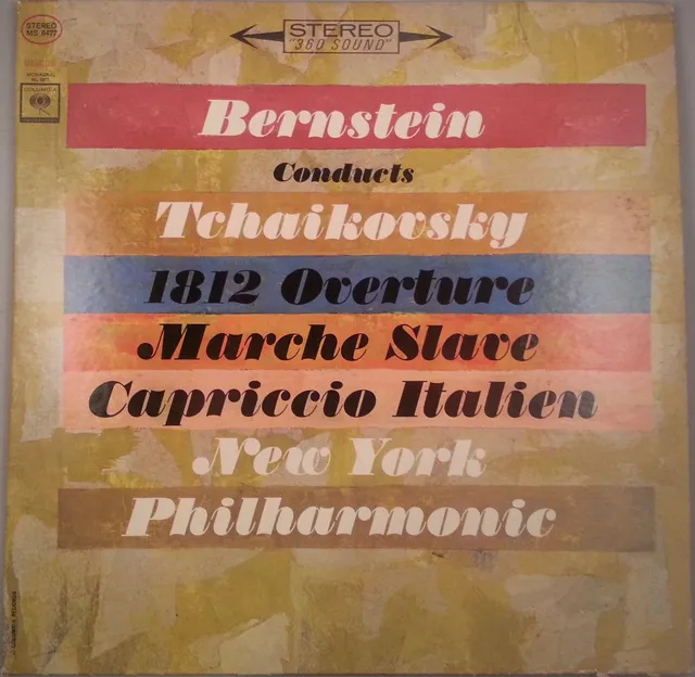 Bernstein Conducts Tchaikovsky 封面
