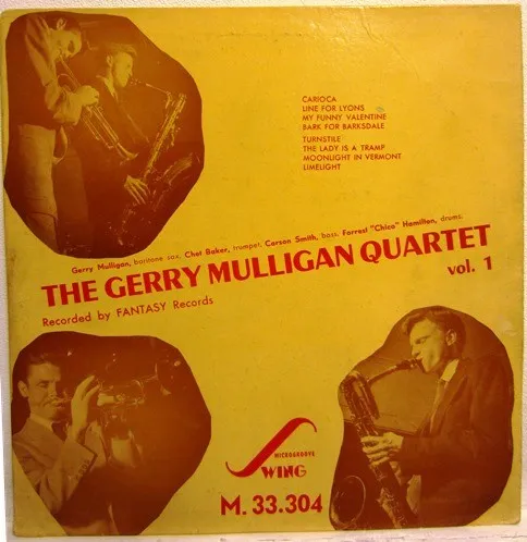 The Gerry Mulligan Quartet cover