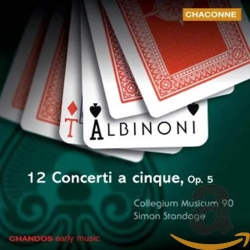 12 Concerti à cinque, op. 5 封面