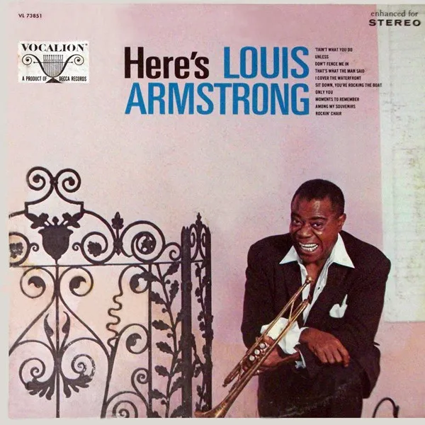 Here’s Louis Armstrong 封面
