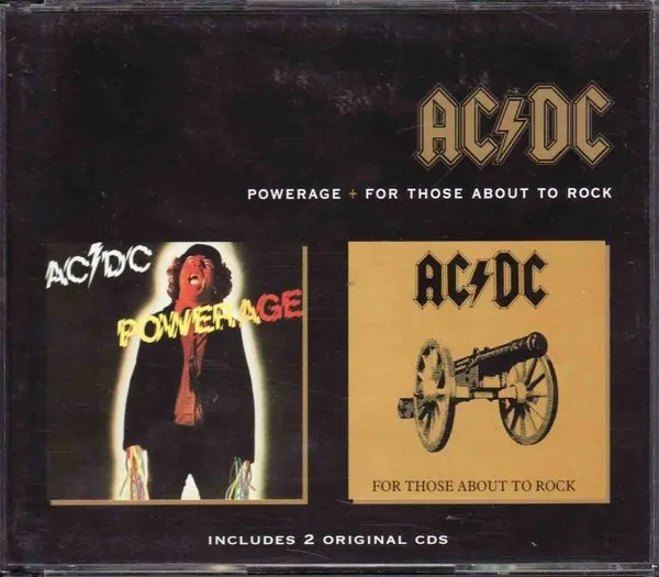 Powerage / For Those About to Rock 封面