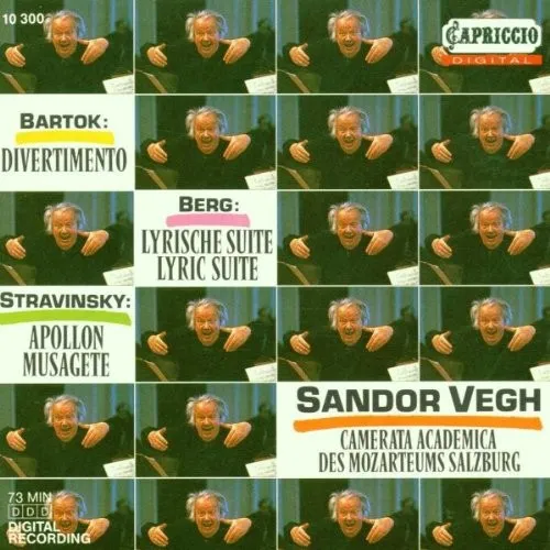Bartok: Divertimento / Berg: Lyric Suite / Stravinsky: Apollon Musagète 封面