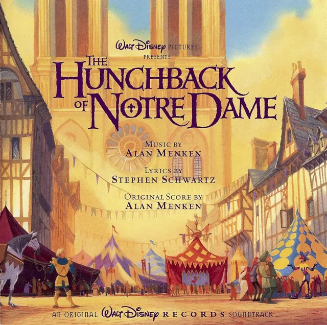 The Hunchback of Notre Dame: An Original Walt Disney Records Soundtrack cover