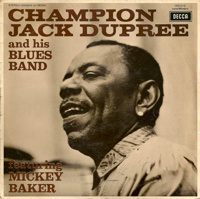 Champion Jack Dupree and His Blues Band featuring Mickey Baker 封面