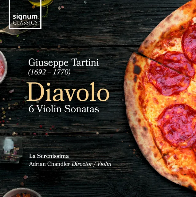 Diavolo: 6 Violin Sonatas 封面