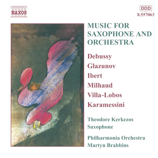 Music for Saxophone and Orchestra 封面