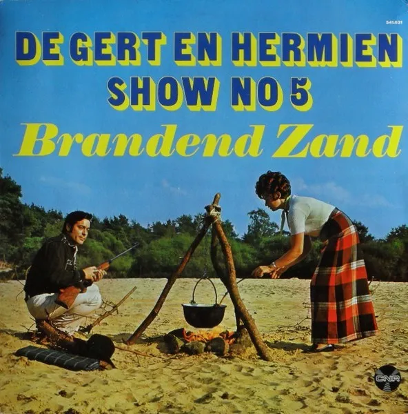 De Gert en Hermien Show No 5: Brandend zand 封面