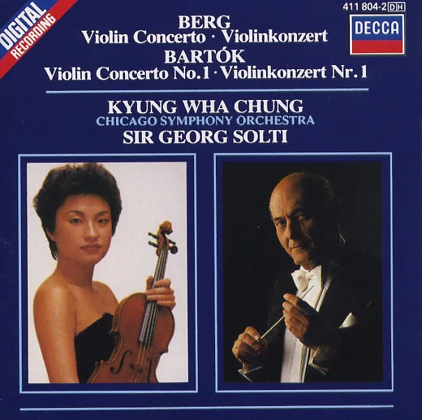 Berg: Violin Concerto / Bartók: Violin Concerto no. 1 cover