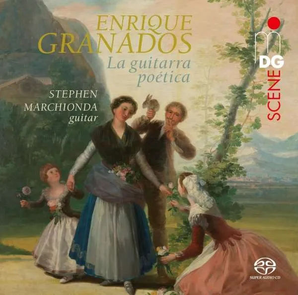 Enrique Granados: Gitarrenwerke "La guitarra poética" 封面