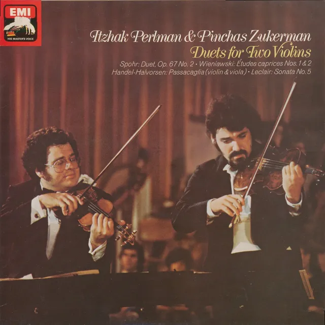 Duets for Two Violins cover