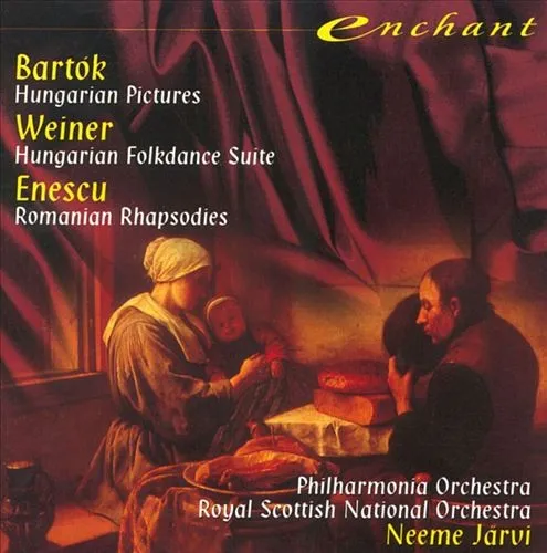 Bartók: Hungarian Pictures / Weiner: Hungarian Folkdance Suite / Enescu: Romanian Rhapsodies 封面
