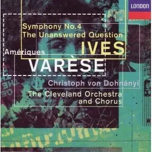 Ameriques / Symphony no. 4 / The Unanswered Question 封面