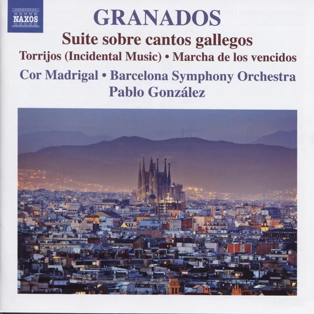 Orchestral Works, Volume 1: Suite sobre cantos gallegos / Torrijos / Marcha de los vencidos 封面