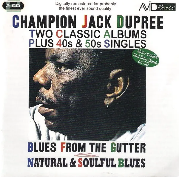 Two Classic Albums Plus 40s & 50s Singles: Blues From the Gutter and Natural & Soulful Blues 封面