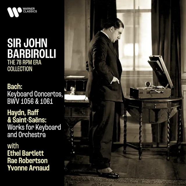 Bach: Keyboard Concertos, BWV 1056 & 1061 / Haydn, Raff & Saint-Saëns: Works for Keyboard and Orchestra 封面
