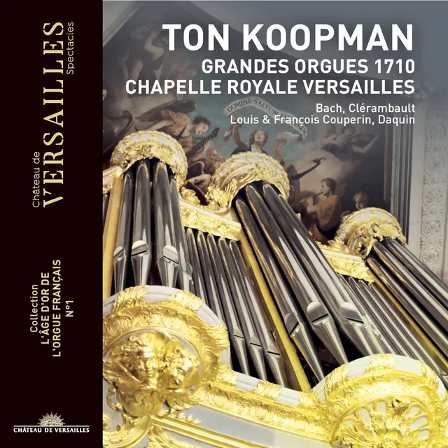 Grandes Orgues 1710, Chapelle royale Versailles 封面