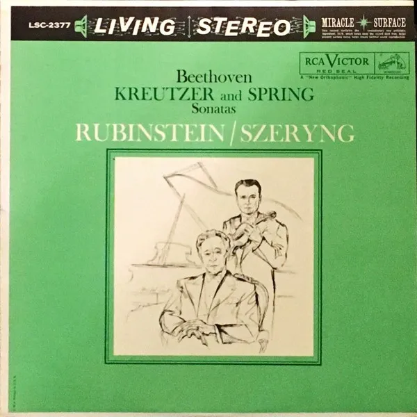 Sonatas No. 9 "Kreutzer " & No. 5 "Spring" 封面