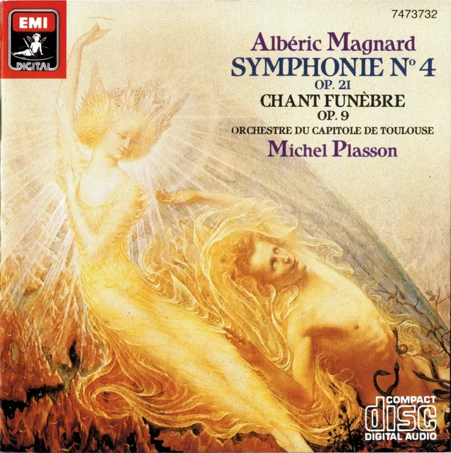 Symphonie Nº 4, op. 21 / Chant funèbre, op. 9 cover