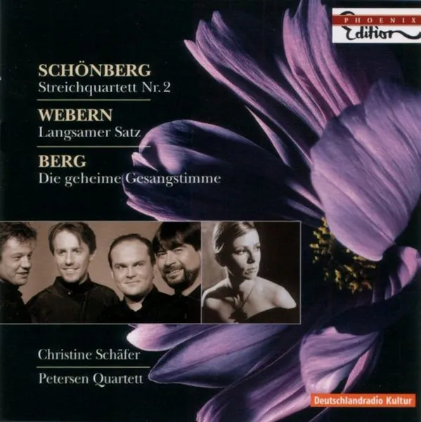 Schönberg: Streichquartett Nr. 2 / Webern: Langsamer Satz / Berg: Die geheime Gesangstimme 封面