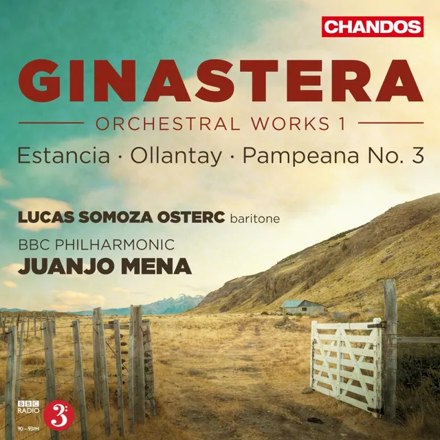 Orchestral Works 1: Estancia / Ollantay / Pampeana no. 3 cover
