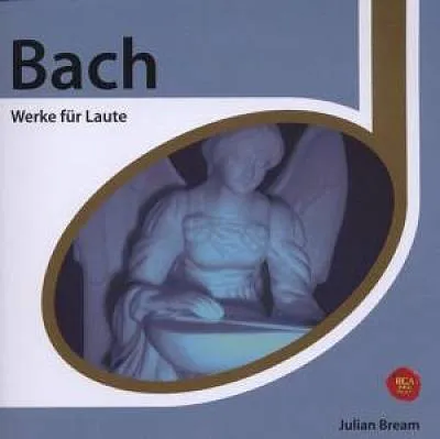 Bach - Werke für Laute 封面