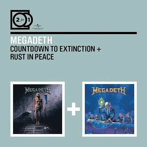 Countdown to Extinction + Rust in Peace 封面