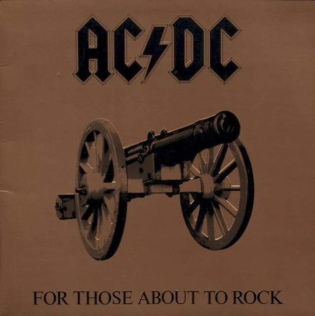 For Those About to Rock (We Salute You) cover