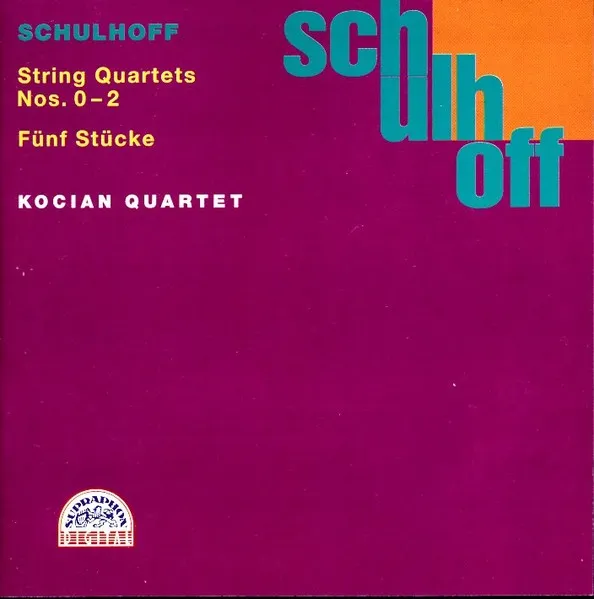 String Quartets Nos. 0 - 2 / Fünf Stücke 封面