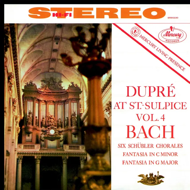 Dupré at Saint-Sulpice, Vol. 4: Bach 封面