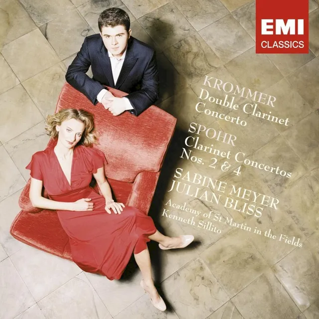 Krommer: Double Clarinet Concerto / Spohr: Clarinet Concertos nos. 2 & 4 封面