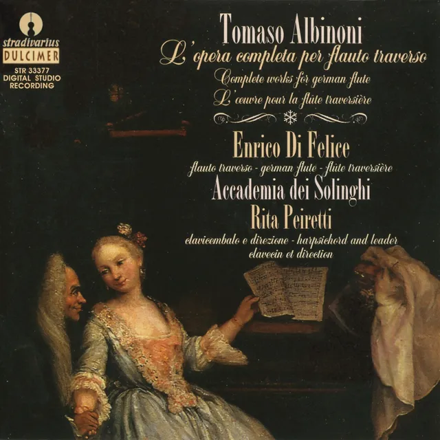 L'opera completa per flauto traverso, Vol. 1 封面