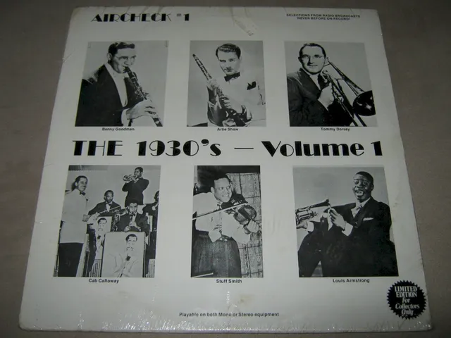 The 1930’s – Volume 1 cover