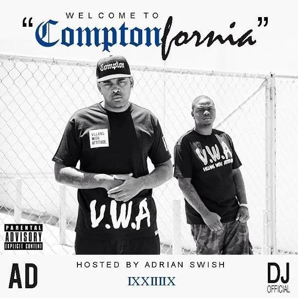Welcome To ComptonFornia cover