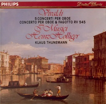 5 Concerti Per Oboe / Concerto Per Oboe & Fagotto RV 545 cover
