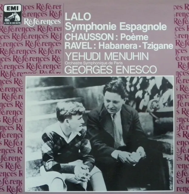 Lalo: Symphonie espagnole / Chausson: Poème / Ravel: Habanera - 封面