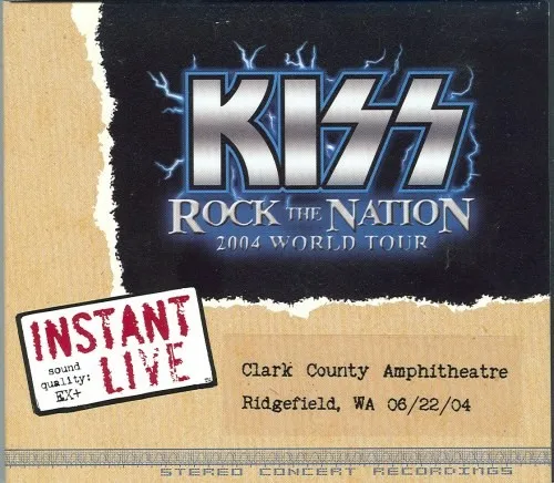 Rock the Nation 2004 World Tour: Clark County Amphitheatre, Ridgefield, WA 06/22/04 封面