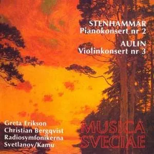 Stenhammar: Piano Concerto no. 2 / Aulin: Violin Concerto no. 3 cover