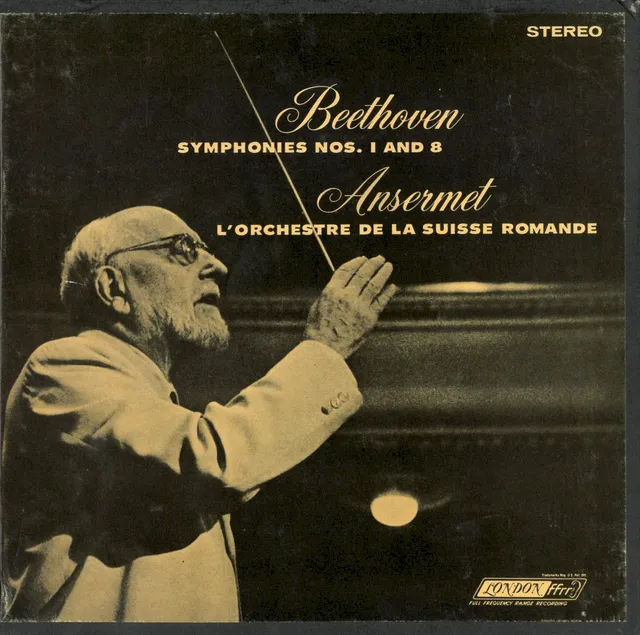 Symphonies nos. 1 and 8 封面