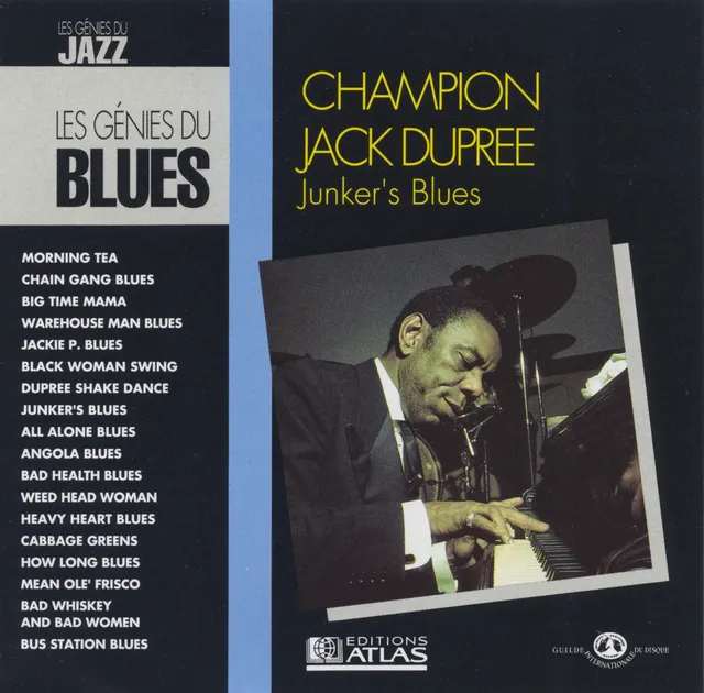 The Blues Collection: Champion Jack Dupree, Junker's Blues 封面