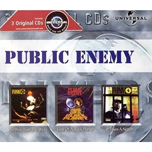 3 Original CDs: Yo! Bum Rush the Show / It Takes a Nation of Millions to Hold Us Back / Fear of a Black Planet 封面