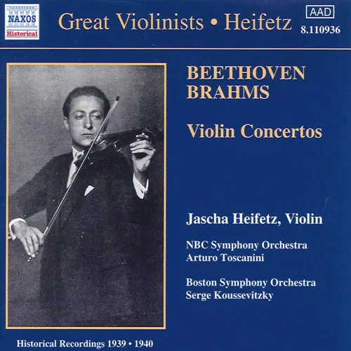 Beethoven, Brahms: Violin Concertos 封面
