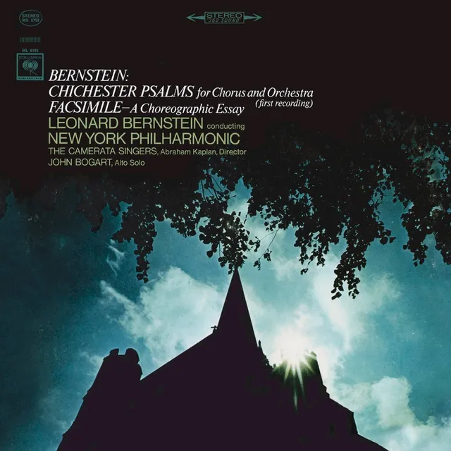Chichester Psalms for Chorus and Orchestra / Facsimile—A Choreographic Essay 封面