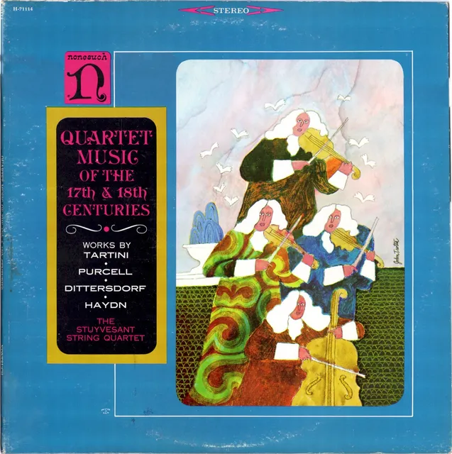 Quartet Music of the 17th & 18th Centuries 封面