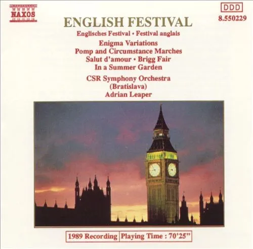 English Festival cover